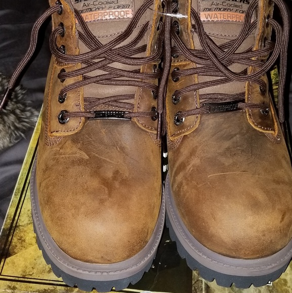 skechers utility boots